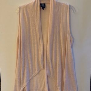 Light Peach Long Vest